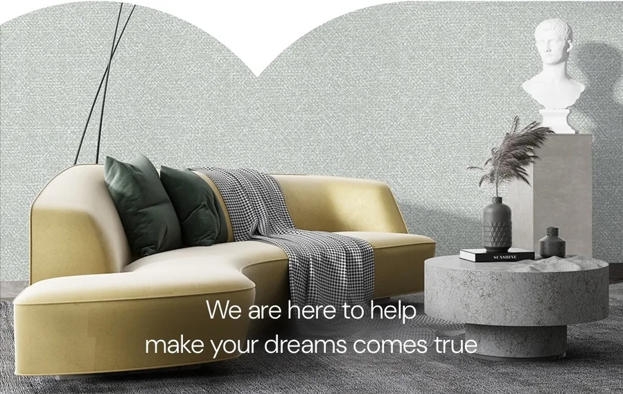 living room modern korean wallpaper